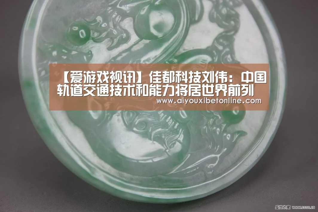 【爱游戏视讯】佳都科技刘伟:中国轨道交通技术和能力将居世界前列(图2) 爱游戏平台