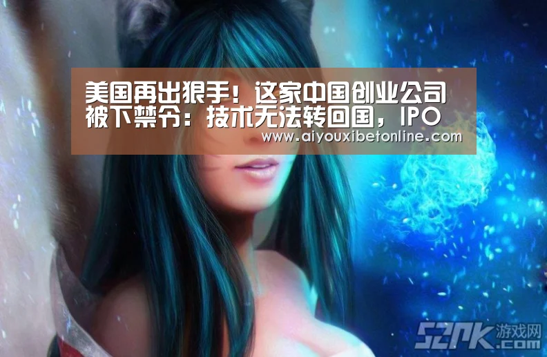 美国再出狠手!这家中国创业公司被下禁令:技术无法转回国,IPO计划搁浅|爱游戏竞猜(图2) 爱游戏竞猜