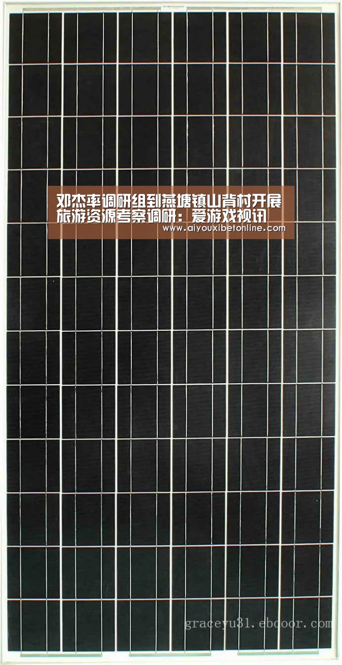 邓杰率调研组到燕塘镇山背村开展旅游资源考察调研:爱游戏视讯(图1) 爱游戏平台